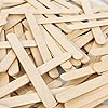 Magicfly 1000pcs Popsicle Sticks, Natural Wooden Food Grade Craft Sticks, 4-1/2 Inch Great Bulk Ice Cream Sticks for Craft Project, Home Decoration #2
