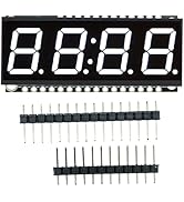 DONGKER HT16K33 LED Display Digital Tube,0.56in 4-Digit 7-Segment Clock Double Displays Dots Modu...