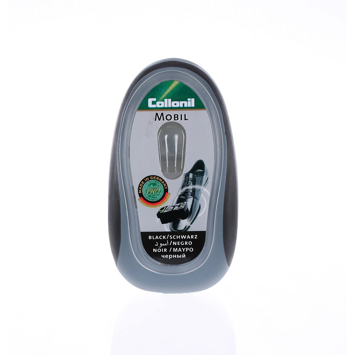 Collonil Mobile Sponge for a quick shine on the go - Brings shoes in no time at high gloss, Made in Germany
