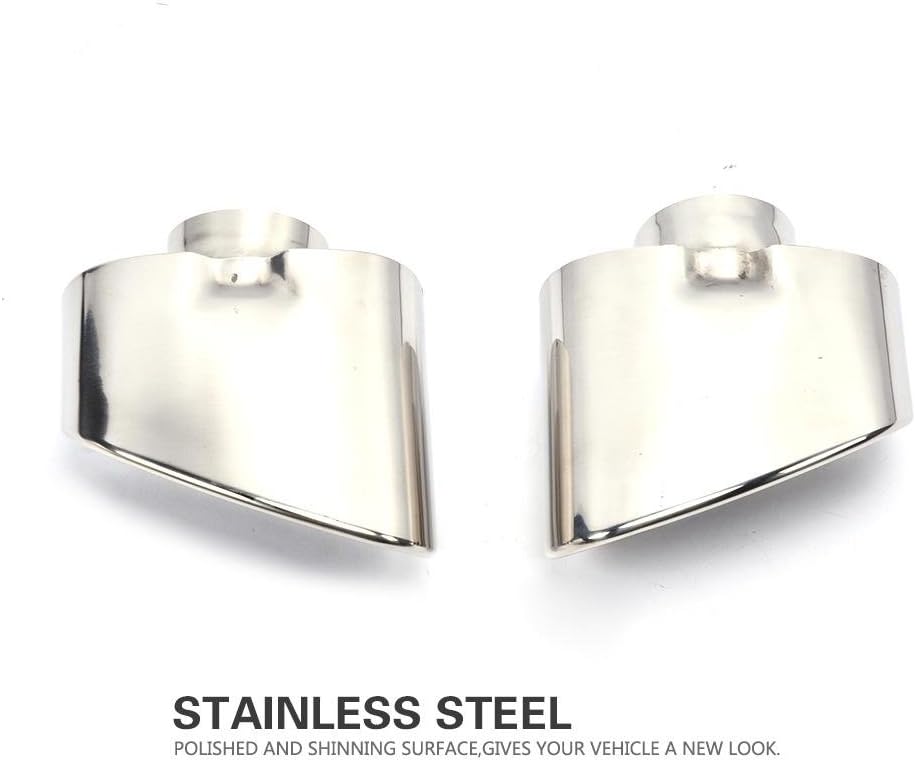 Stainless Steel Exhaust Tips fits for BMW X5 E70 Nonlci 2007-2009(2PCS)