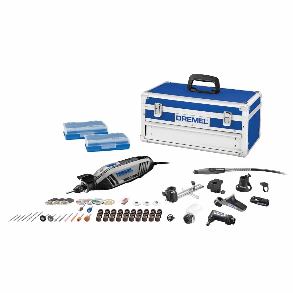 Dremel 4300-9/64 Versatile Rotary Tool Kit with Flex Shaft