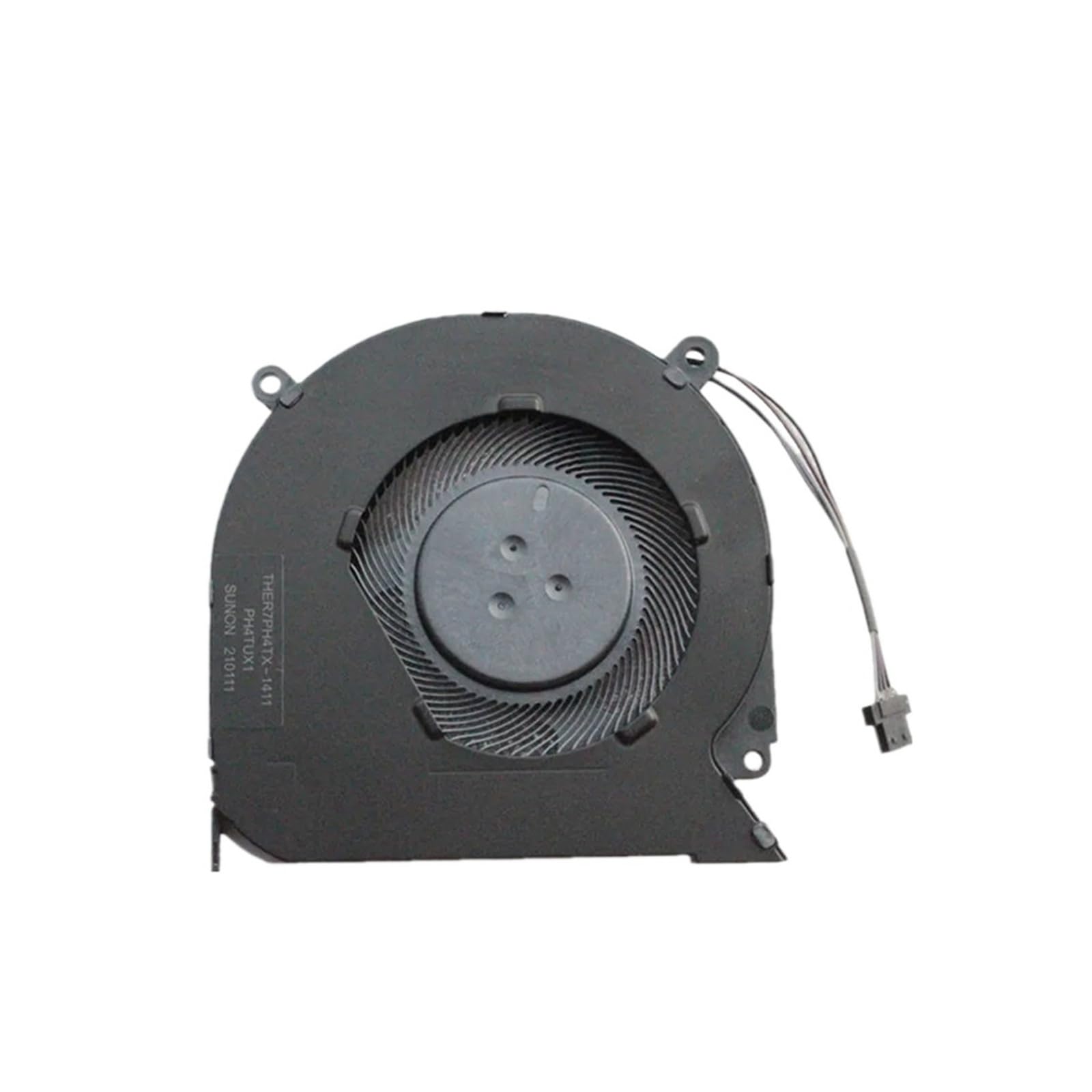 Ventilador De Refrigeración for CPU De Ordenador Portátil, Compatible con EG50050S1-1C180-S9A THER7PH4TX-1411 PH4TUX1 DC5V, Ventilador De Escape De 4 Pines