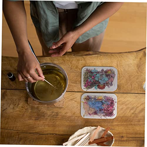 Kit mini flores secas delicadas para manualidades miniatura 4