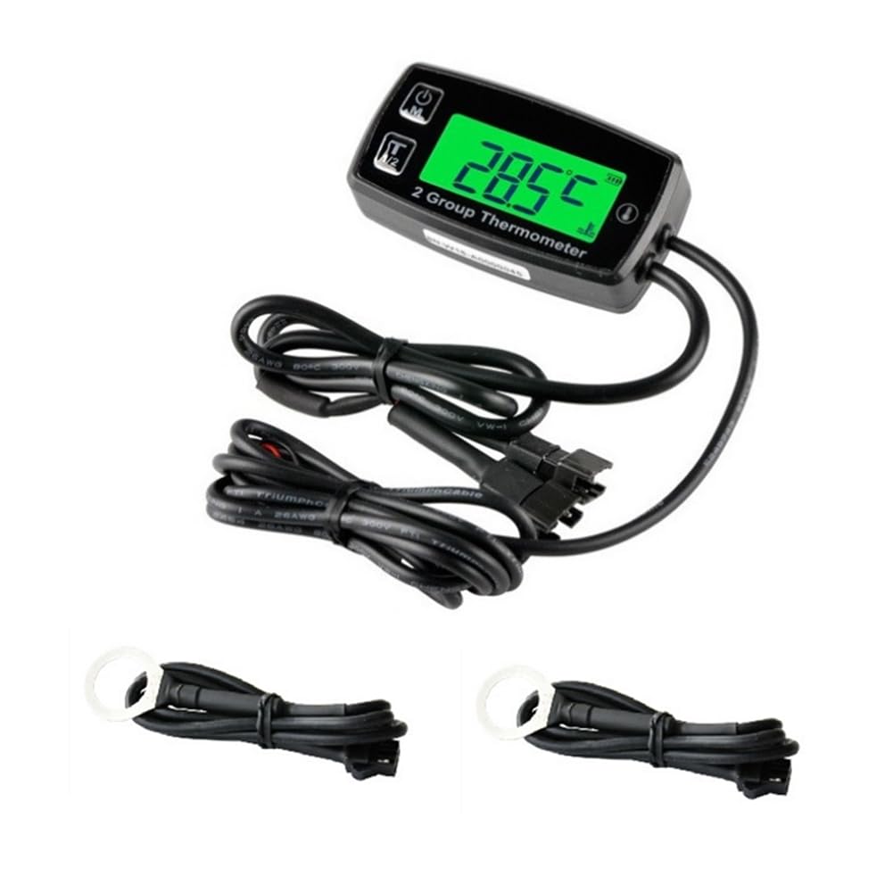 Thermomètre double canal numérique RL-TSS002 capteur température de temple