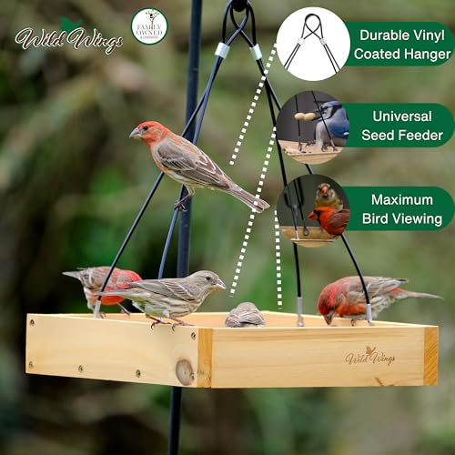 Wild Wings WWCF23 Cedar Tray Bird Feeder thumb #2