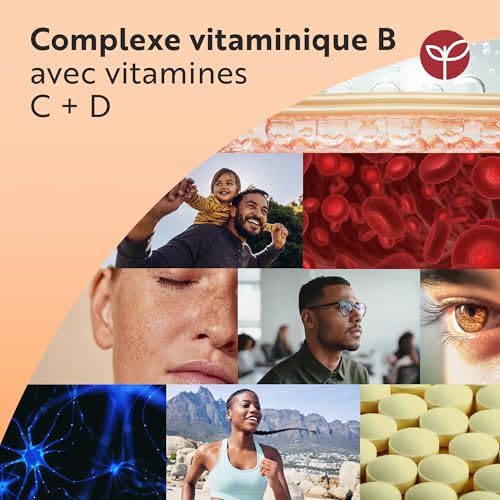 Nutravita Complexe Vitamine B avec Vitamine C & D - 500 Comprimés - 1+ An – vue 3