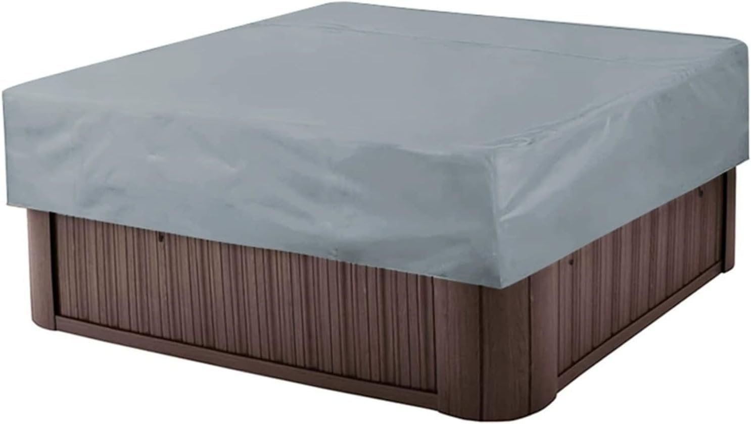 Zhanhai Hot Tubs Cover Protector Square Spa Dustproof and Waterproof Shield,Pool Cover Weather Outdoor Protection,220x220x30cm