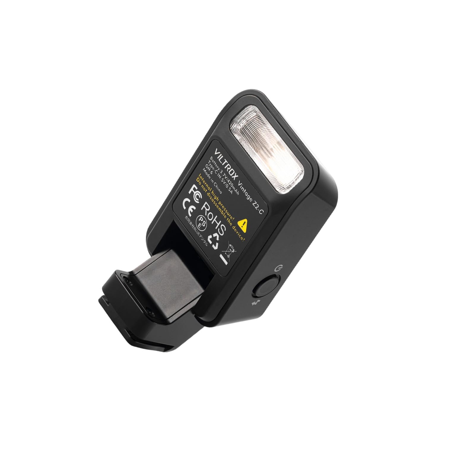 mingzhe Flash TTL Portátil Luz de Flash de Cámara TTL Plegable 10Ws GN6 con 700 Flashes Batería Incorporada y Difusor para Fotografía Viajes sin Espejo DSLR