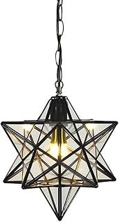 12 inch Moravian Star Pendant Light Ceiling Hanging Drop Lighting Fixtur...