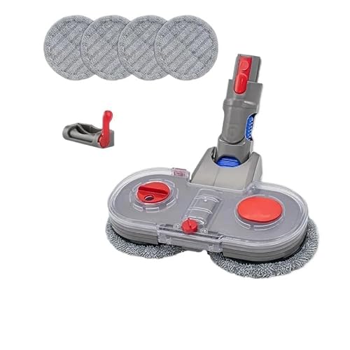 Electric Mop Head Kit For Dyson V7 V8 V10 V11 V15Gen5 Vacuum Cleaner Part Mop Attachment With Water Reservoir Cleaning Rag Cloth