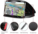 Mancro Car Mobile Phone Holder Cradles, Universal Mobile Phone Holder for Car Mount Dashboard Holder Fit for 3 to 6.8 inch Devices Compatible for iPhone, Samsung S22, S21, Huawei, GPS Devices - Image 4