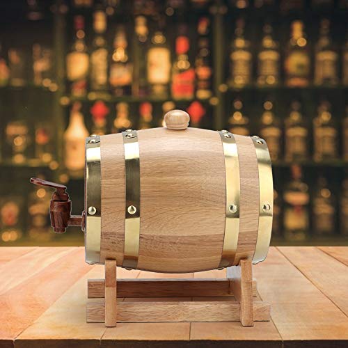 Vintage Oak Wood Wine Keg Bucket Home Wine Storage Accessories for Hotel Restaurant