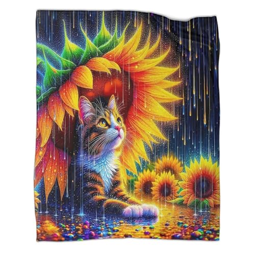 Couverture douillette chat pour un cocon de douceur au quotidien
