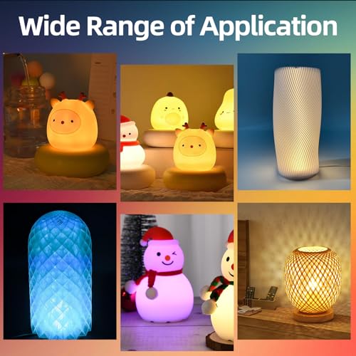 3D-printer LED Strip Lighting Kit, 16 soorten RGB-lampen voor Bambu Lab A1, A1mini, P1S, P1P, X1C, 3D-printer accessoires voor creatieve nachtlampmodellen, reserveonderdelen voor 3D-printer - Afbeelding 6