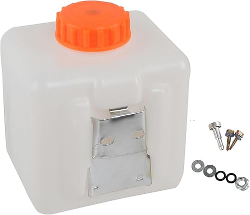 Tanque de combustible de plástico Calentador diesel Tanque de combustible Caja de aceite Contenedor de tanque de agua (2.5L-0.66Gallon)