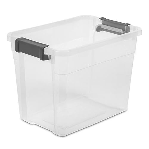 Miniatura 3 de Sterilite Apilador de caja modular transparente 30QT 14733V06