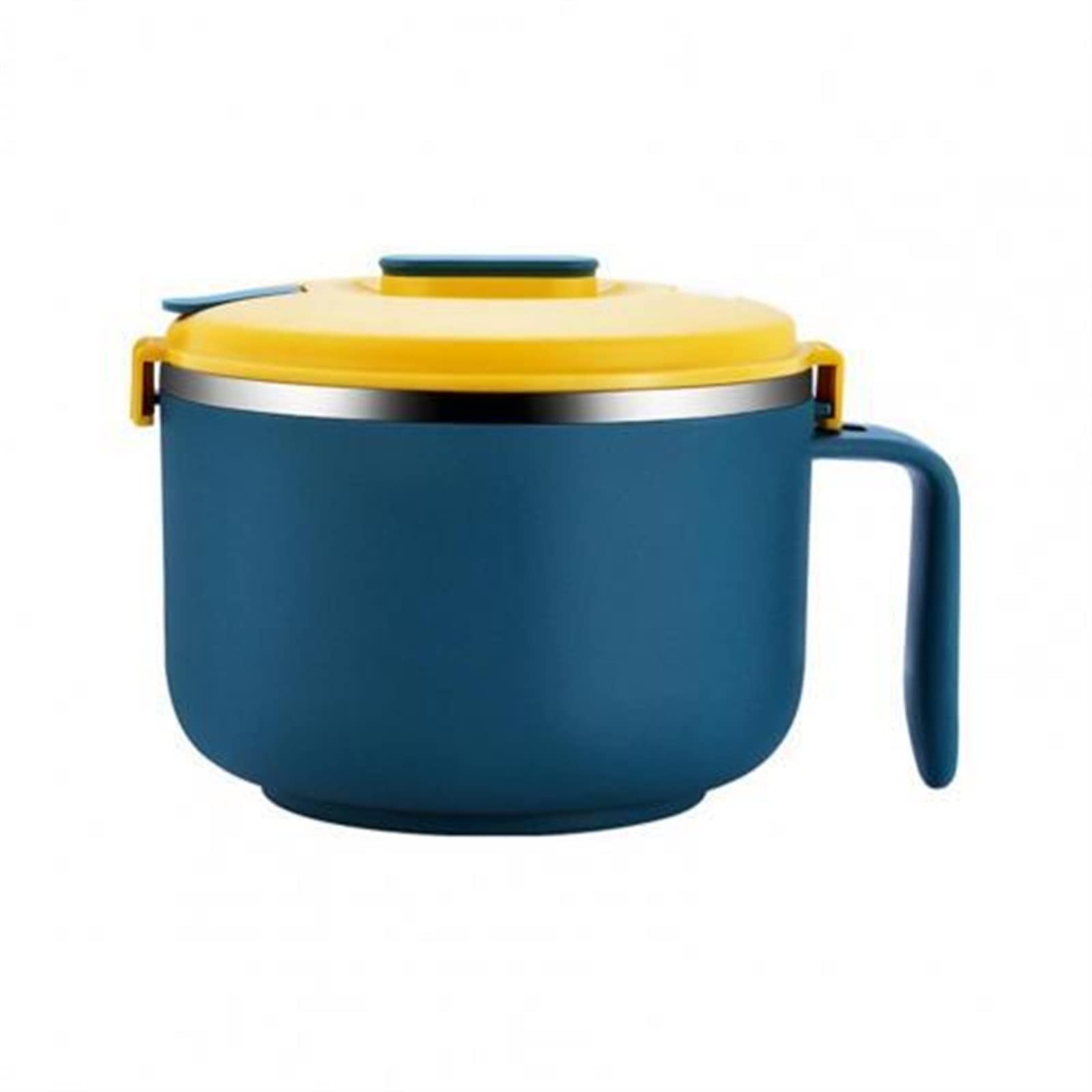 Portapranzo Bento sigillato per Uso Domestico, Ciotola per Noodles istantanei in Acciaio Inox 304