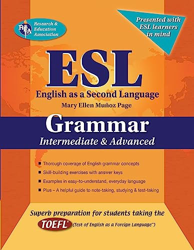 ESL Intermediate/Advanced Grammar (English as a Second Language Series) (English Edition)