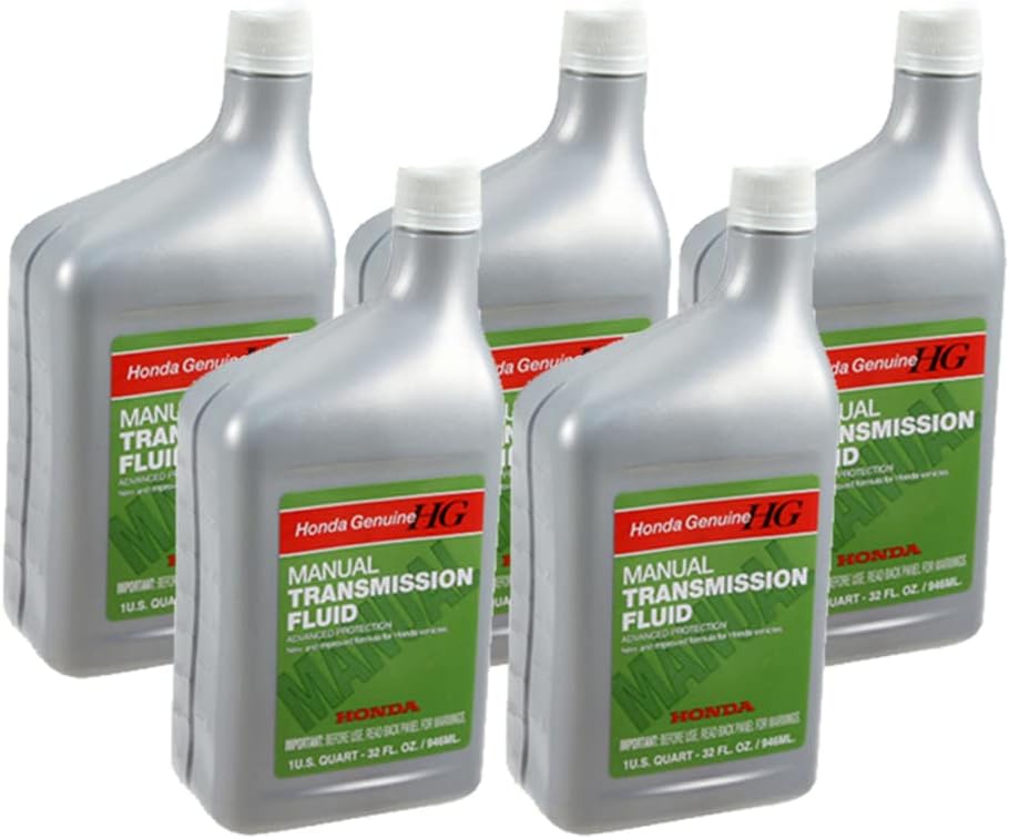 Genuine OEM 5 Quarts Manual Transmission Fluid Conventional (5x1 qt) For Honda