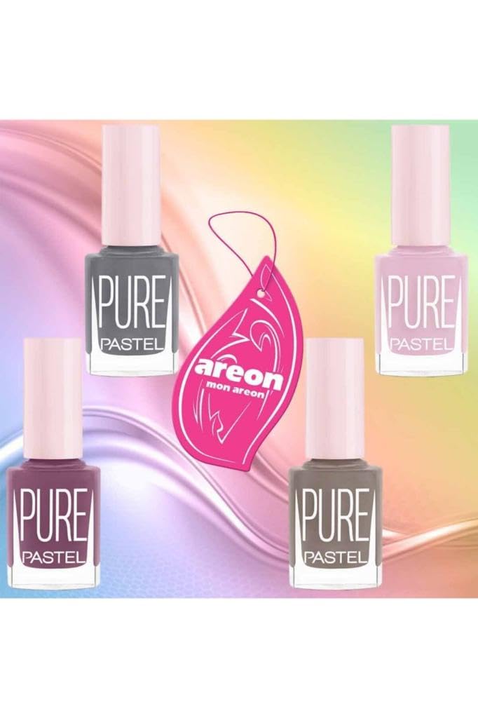 Pastel Pure Oje 621-622-623-624 + Areon Araç Ve Oda Kokusu
