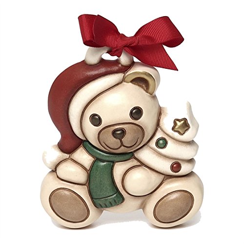 THUN Mini formella Teddy Natale con Albero