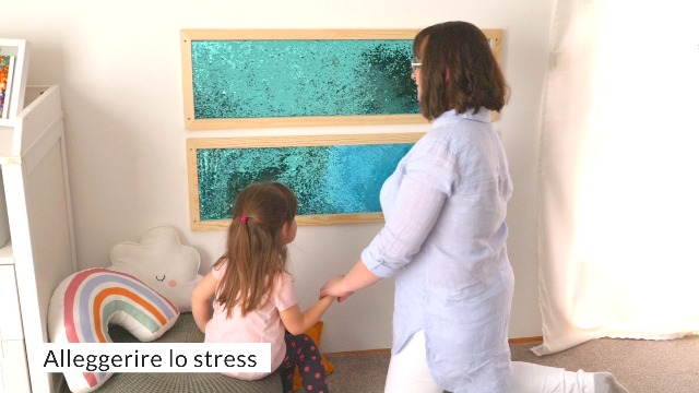 ODOXIA Parete sensoriale in paillettes per bambini | in tessuto di paillettes reversibile | Pannello della parete sensoriale | Sequin Wall Frame