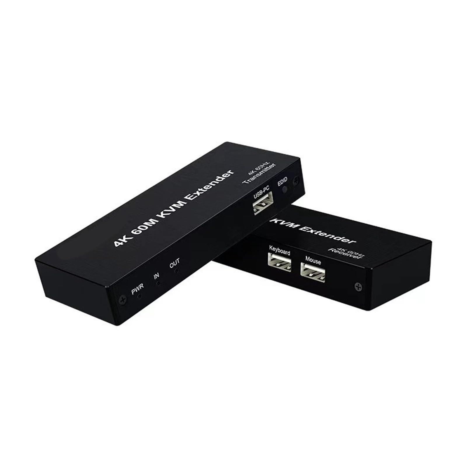 Rallonge USB vers RJ45 KVM 4K 60 Hz 60 m avec amélioration des données