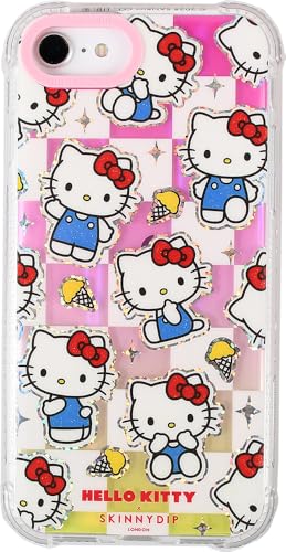 スキニーディップ ハローキティ iPhone15用 ケース ストラップ リング スキニーディップ ハローキティ iPhone15用 ケース ストラップ