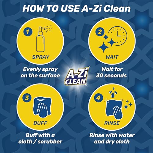 Image of Tap Cleaner, All-Purpose Bathroom & Kitchen Cleaner Liquid 5Ltr | Cleans Taps, Bathtubs, Sinks, Shower Kitchen Surface & More | Removes Hard Water Stain, Limescale, Grease & Dirt