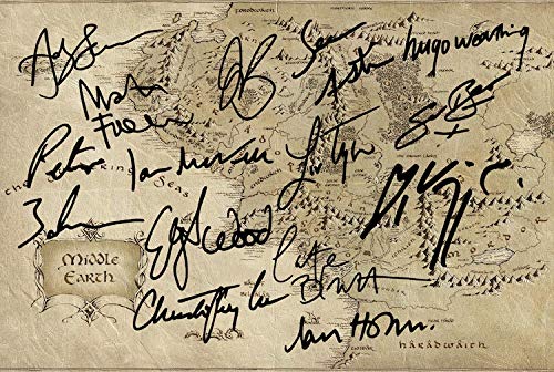 El Hobbit de el Señor de los anillos Póster foto 12 x...