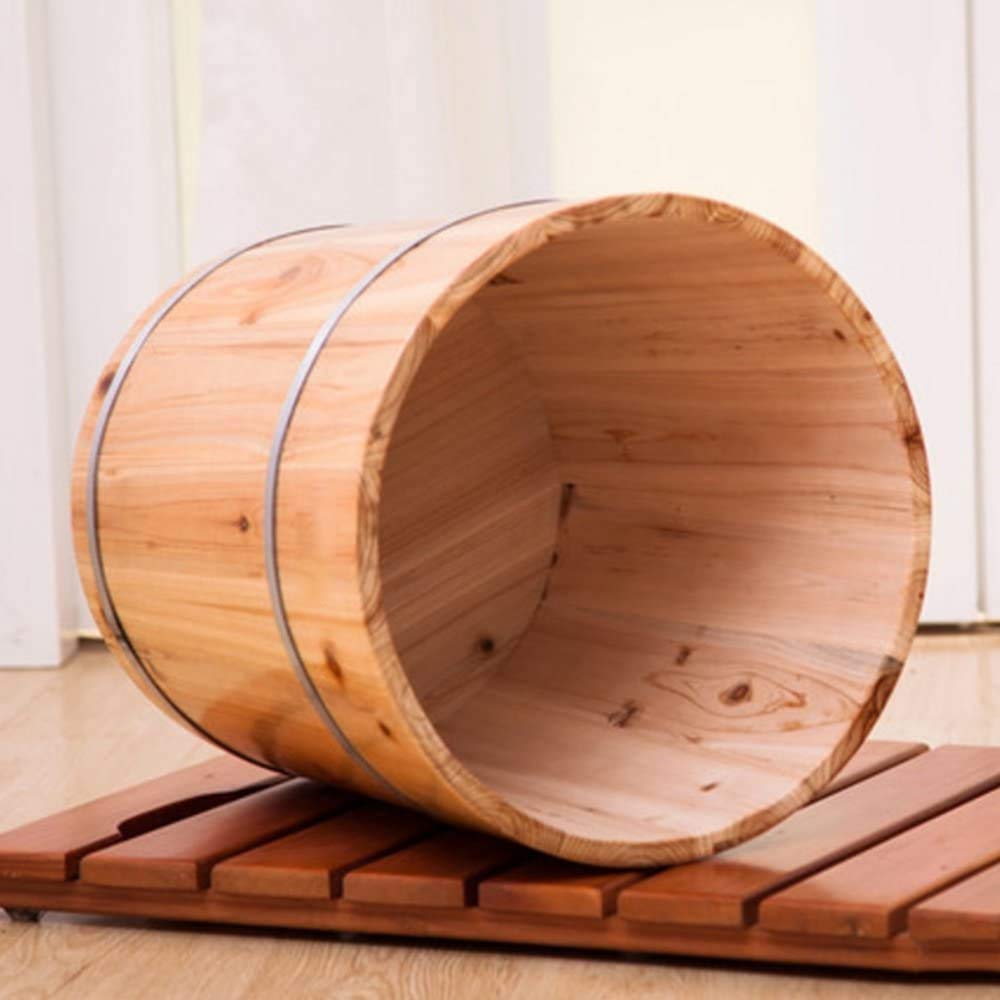 Fußbad Einweichen ivholz mit Abdeckung Wanne Fass Age