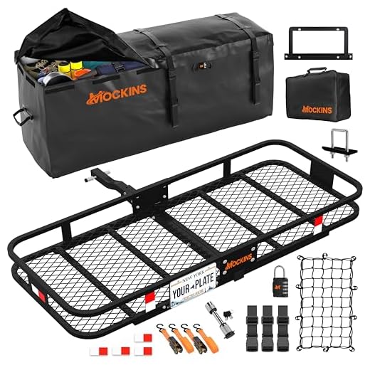 How much luggage can ford explorer hold Heavy Duty Trailer Hitch Cargo Carrier