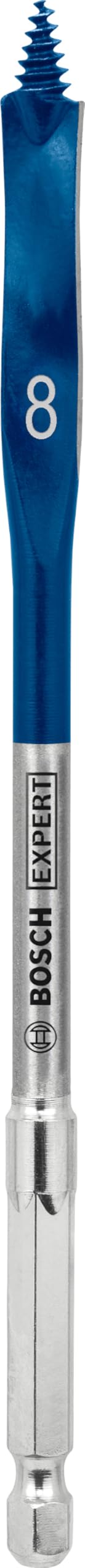 Bosch 1x EXPERT Self Cut Speed Spade Drill Bit (for Softwood, Particleboard, Ø 8.00 mm, Professional Accessory Rotary Drill/Drivers)