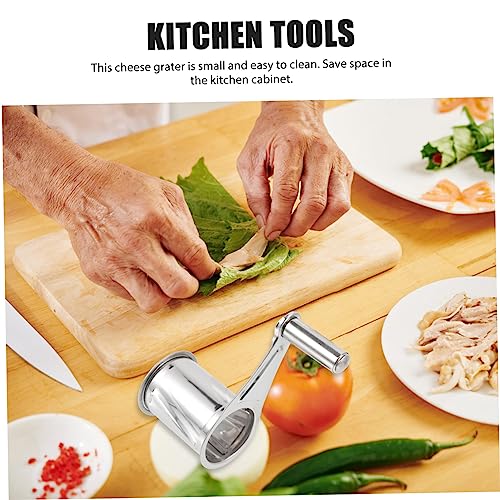 Grater manual tubular OUNONA acero inoxidable 2 pzas miniatura 7
