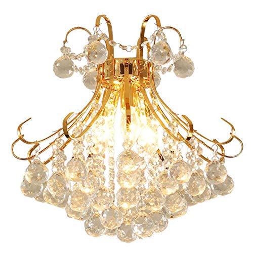 Lámpara de techo de cristal nórdico moderno para iluminación decorativa de salas