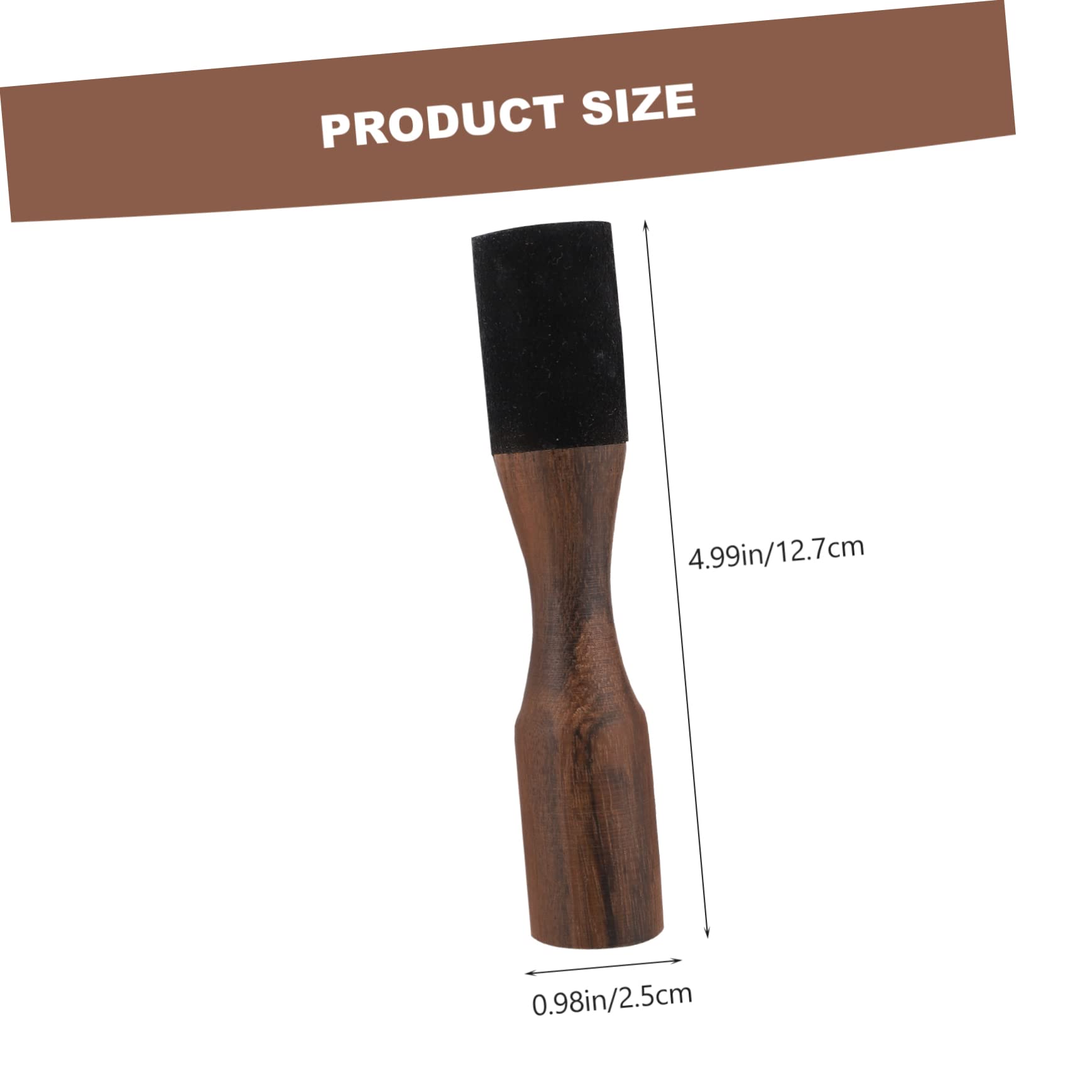 Yardwe 2Pcs Meditation Singing Bowl Mallet Wooden Striker for Relaxation Mindfulness Durable Buddha Sound Bowl Stick for Enhanced