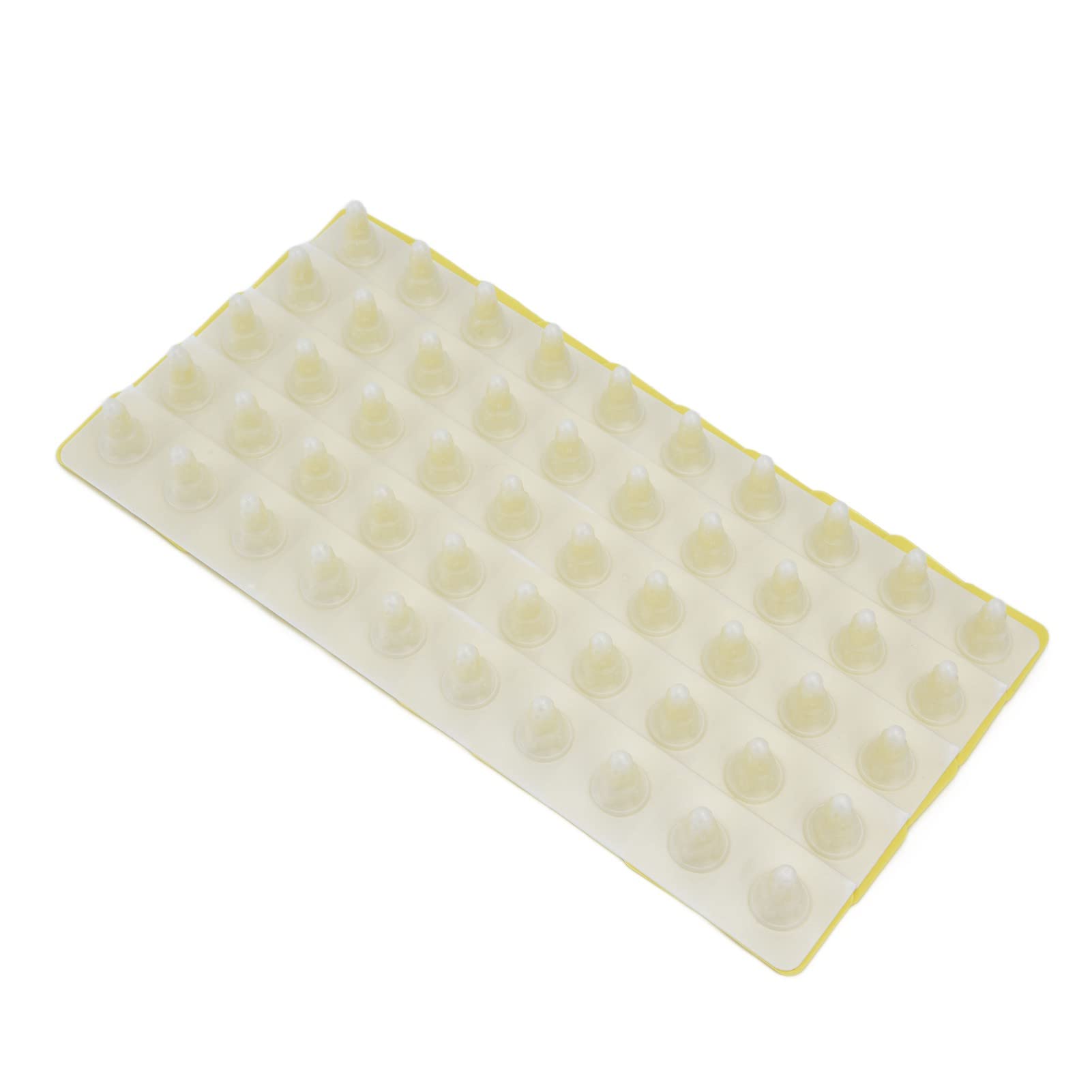 Set di Marcatori di Etichette per Orecchie di Bestiame Gialle Durevoli Facile Identificazione e Prevenzione dei Furti 100 Set