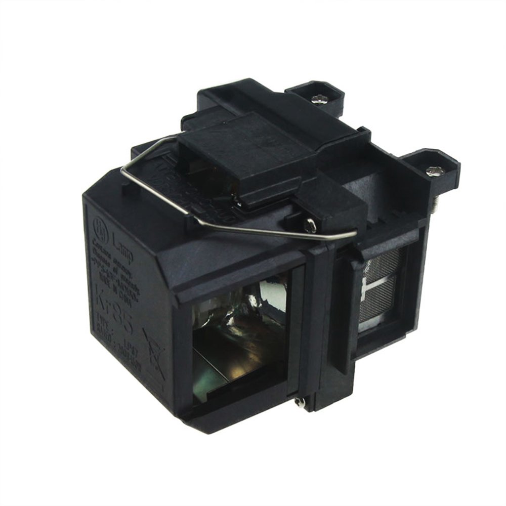 V13H010L67 Lampada per proiettore di ricambio con alloggiamento per ELPLP67 per Epson EB S12 / EB W12 / EX3210 / EX5210 / EX7210 / Powerlite 1221 / Powerlite 1261W / Powrelite X12 / VS315W