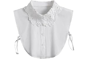 Jeweled Collar Dickies for Women Glamorize Any Outfit