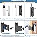 Borcorz Anti-Theft Adjustable Mount for Google Nest Doorbell (Battery), No Drill Mount for Google Doorbell Camera, Adjustable (45° Left and Right) Angle for Apartment Home Renters