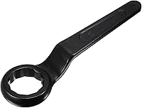 Vista 6 de uxcell Llave de impacto de extremo de caja compensada de 30mm tipo anillo de anillo de cabeza única de acero de alta resistencia Herramienta de mano