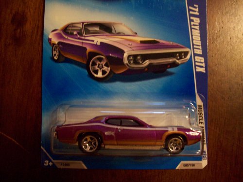 Hot Wheels 2009 Muscle Mania 1971 Plymouth GTX 1:64