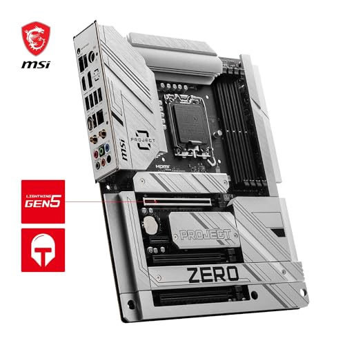 Z790 Project Zero Scheda Madre ATX - Supporta processori Intel Core di 14a, 13a e 12a generazione, LGA 1700 - VRM DrMOS 55A, DDR5 Memory Boost 7200+MHz/OC, PCIe 5.0 x16, 4 x M.2 Gen4, - Scheda madre - Immagine 4