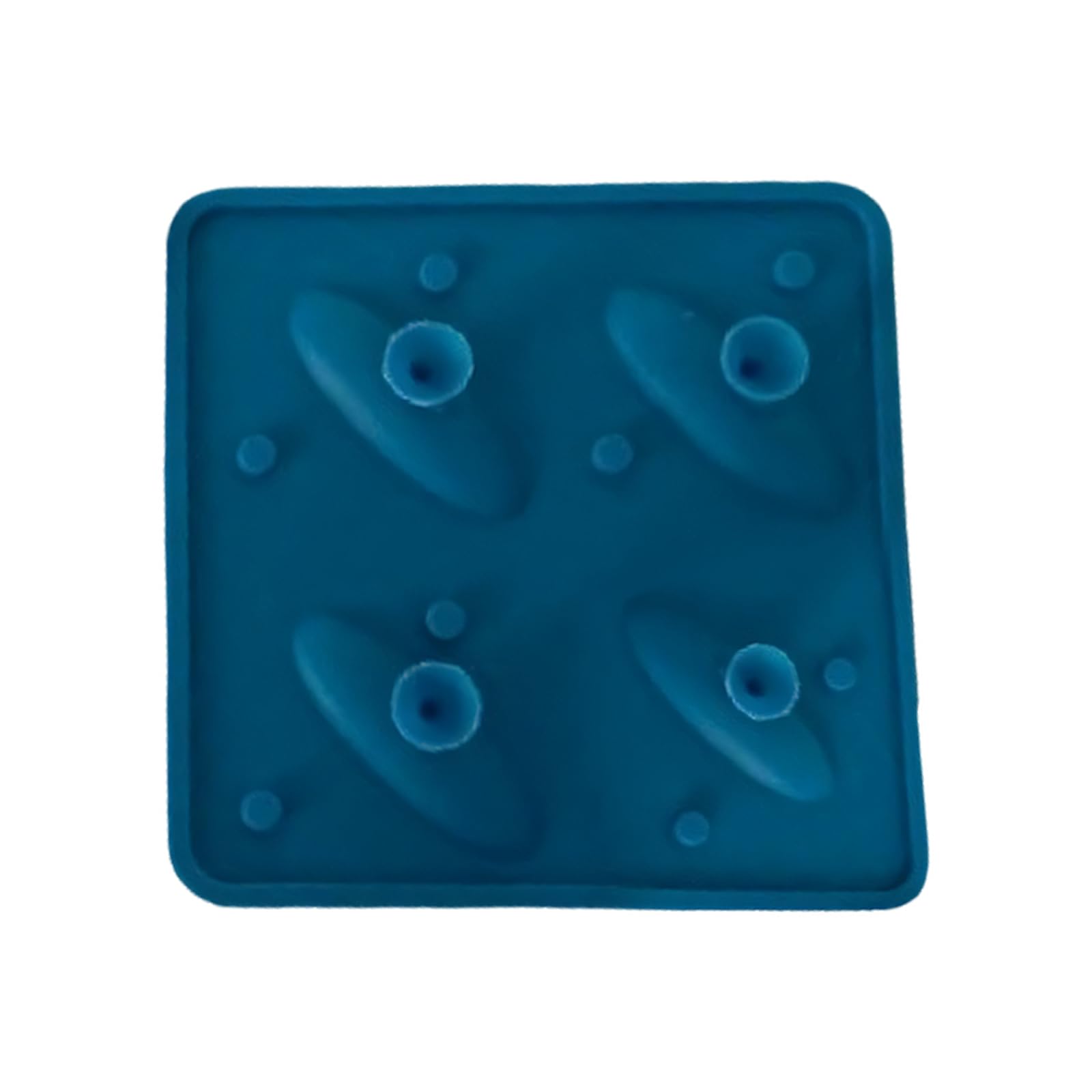 APGLSXY Cartoon Animal Designs Silicone Ice Cubes Tray with 4 Cavities for Baking Cookie Jellies and Ice Treats Creative Animal Mold