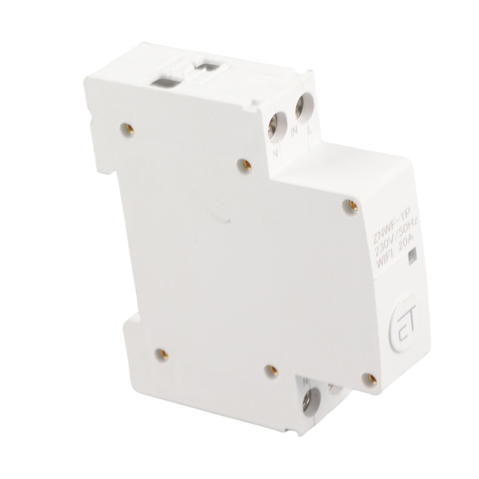contactor,Disyuntor WIFI,Interruptor Remoto Inteligente,Disyuntor WIFI inteligente Chip de detección táctil Protección contra sobretensión Disyuntor estable de control remoto para(1P 20A)