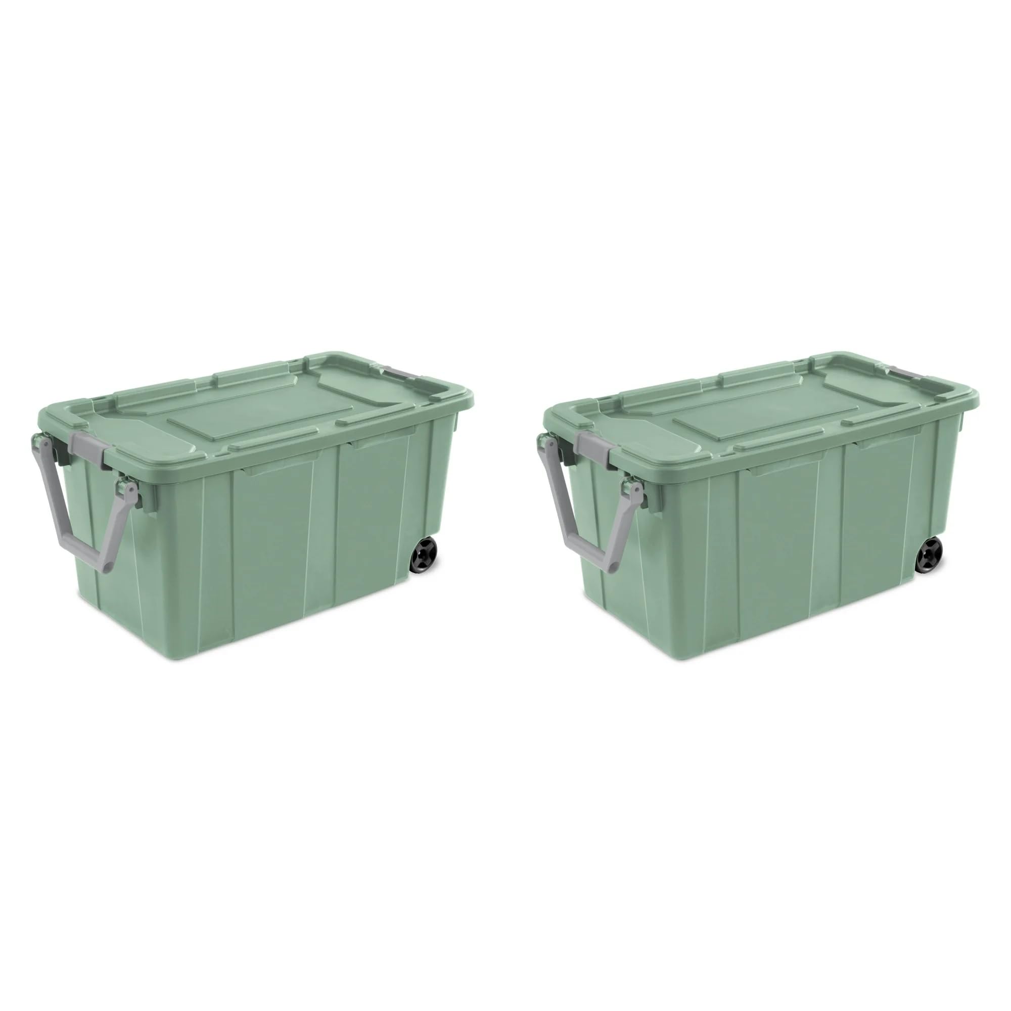 With Wheels Sterilite Storage Bins 40 Gallon 40 Gallon Tote