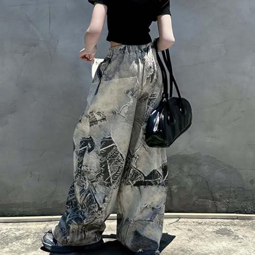 Wide Leg Jeans Girls Baggy Ripped Jeans for Girls Kids Pants for Teens Bow Jeans Kids Size 10-12 10 12-14 14 6 7 83