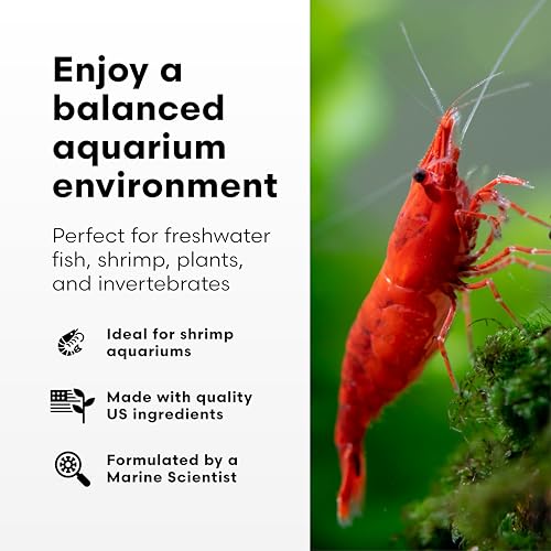 Image of Brightwell Aquatics FlorinVolcanīt Rio Escuro-F - Volcanic Substrate for Freshwater Planted & Shrimp Aquariums - Boosts Root Growth, Lowers GH & pH, 5lb