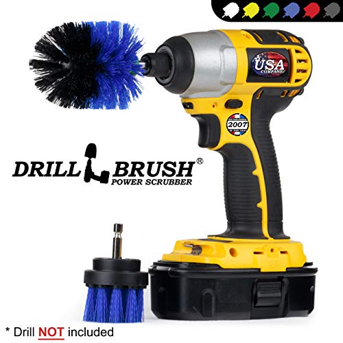 Pool Supplies - Drill Brush - Mini and 2-inch Spin Brush Maintenance Set