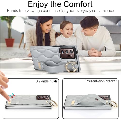 Coque Samsung Note 20 Ultra avec anneau support et protège-écran antichoc - 4